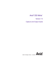 Avid DS Nitris 7.0 User guide