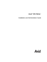 Avid DS Nitris 8.0 User guide