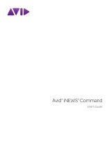 Avid iNews Command 3.0 User guide