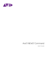 Avid iNews Command 3.1 User guide