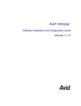Avid Interplay 1.1.6 Configuration Guide