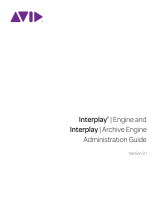 Avid Interplay Engine 3.1 User manual