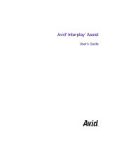 Avid Interplay Assist 1.0 User guide