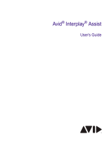 Avid Interplay Assist 2.0 User guide