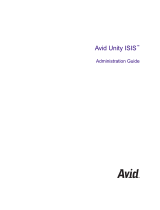 Avid Unity ISIS 1.1 User guide
