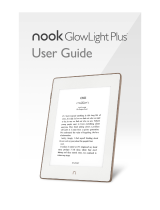 Barnes & Noble Nook GlowLight Plus User manual