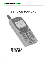 Benefon TGP 65 EU User manual