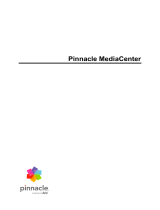 Pinnacle MediaCenter Owner's manual