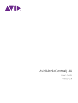 Avid MediaCentral UX 2.4 User guide