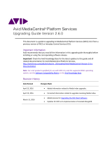 Avid MediaCentral Platform Services 2.6 User guide