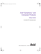 Avid Symphony Media Composer 2.2.8 Macintosh Installation guide