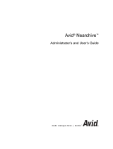 Avid Nearchive 1.0 User guide