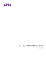 Avid Pro Tools 8.1 User guide