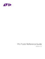 Avid Pro Tools 11.3 User guide