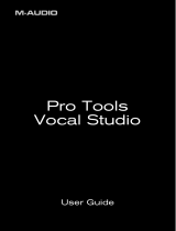 M-Audio PRO TOOLS VOCAL STUDIO User manual