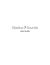 Avid Sibelius Sibelius 7.1 Sounds User guide