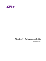 Avid Sibelius 2020.1 User guide