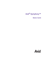 Avid Symphony 3.0 User guide