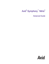 Avid Symphony Nitris 1.5 User guide