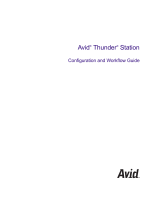 Avid Thunder Station User guide