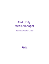 Avid Unity MediaManager 3.0 User guide