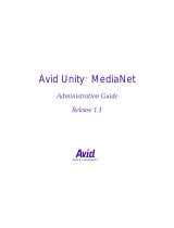 Avid Unity MediaNet 1.1 User guide