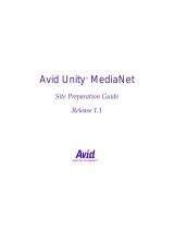 Avid Unity MediaNet 1.1 User guide