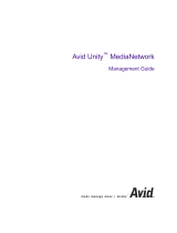 Avid Unity MediaNetwork 3.2 User guide