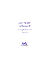 Avid Xpress Xpress 2.0 Macintosh Quick start guide