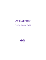 Avid Xpress 4.0 Quick start guide