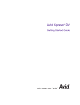 Avid Xpress Xpress DV 3.5 Quick start guide