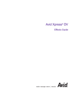 Avid Xpress DV 3.5 User guide