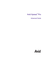 Avid Xpress Pro 5.5 User guide