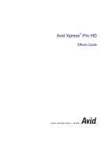 Avid Xpress Pro HD 5.0 User guide