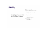 BenQ DC 1016 Owner's manual