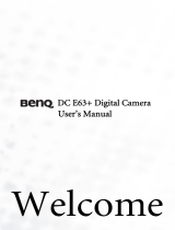 BenQ DC E63 plus User manual