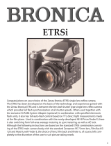 Bronica ETRS Operating instructions
