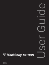 Blackberry Motion Operating instructions