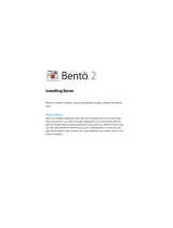 Filemaker Bento 2 Installation guide