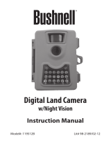 Bushnell 119512B Digital Land Camera Owner's manual