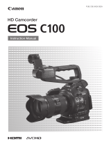 Canon EOS C100 User guide