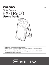 Casio EX-TR600 User guide