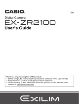 Casio EX-ZR2100 User guide