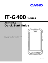 Casio IT IT-G400 Series Quick start guide