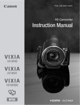 Canon Vixia HF-M41 User manual