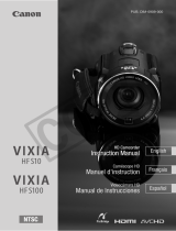 Canon Vixia HF-S10 User manual