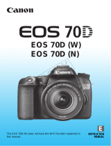 Canon EOS 70D User manual