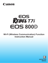 Canon EOS 800D User manual