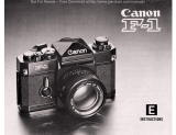 Canon F-1 User manual