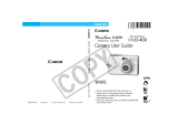 Canon PowerShot S400 User manual